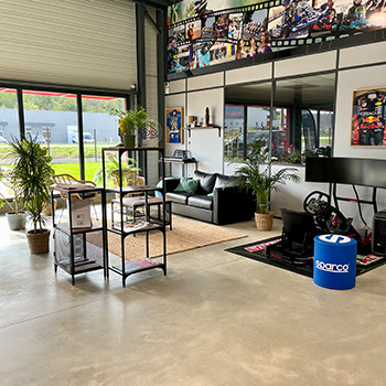 Espace accueil Action Karting